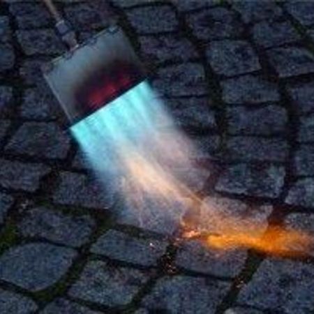 Abflammgerät - tragbar