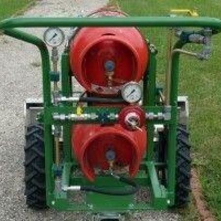 Abflammgerät - fahrbar