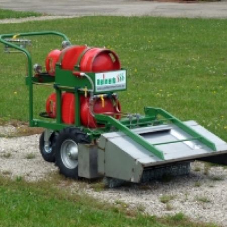 Abflammgerät - fahrbar